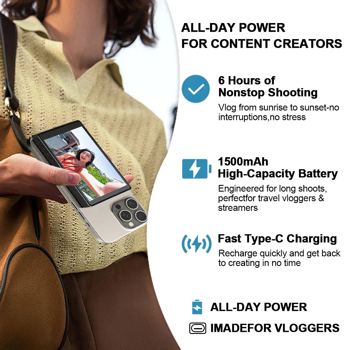 Wireless Selfie Screen